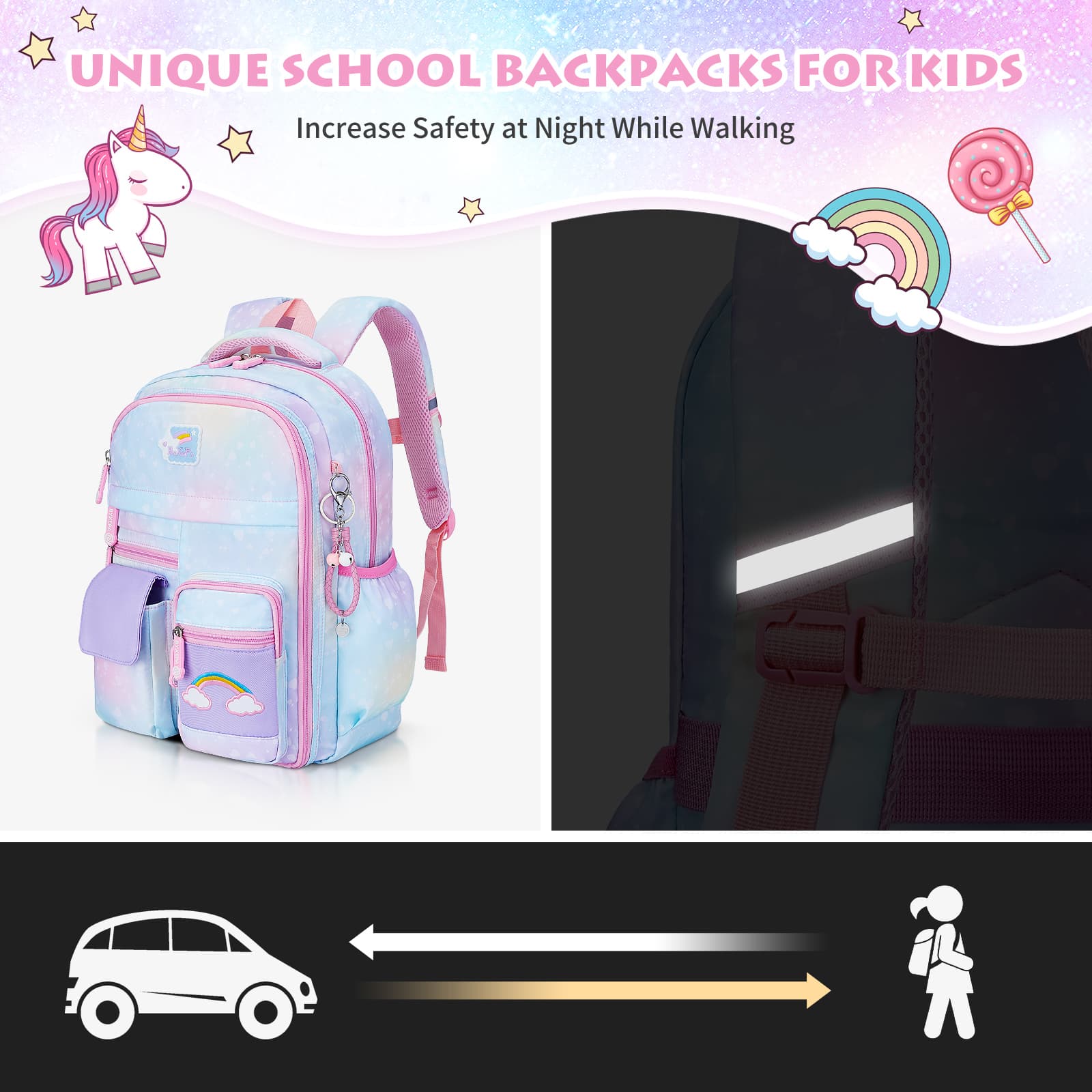 B 2024 school backpacks